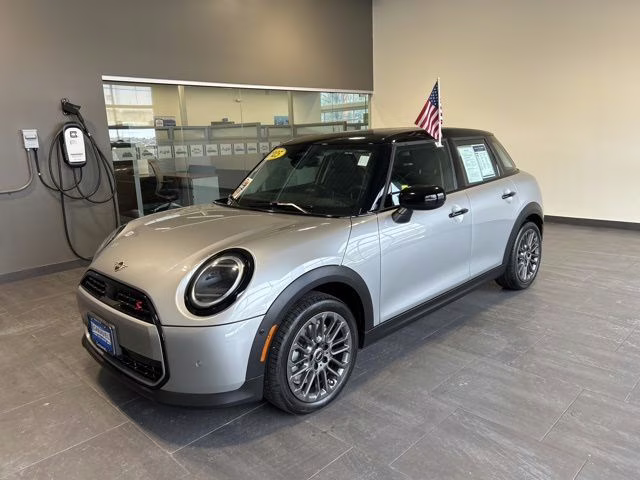 2025 Silver MINI Cooper S Signature Plus FWD Hatchback