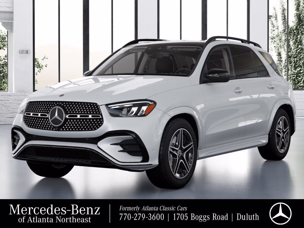 2026 White Mercedes-Benz GLE GLE 450e AWD SUV