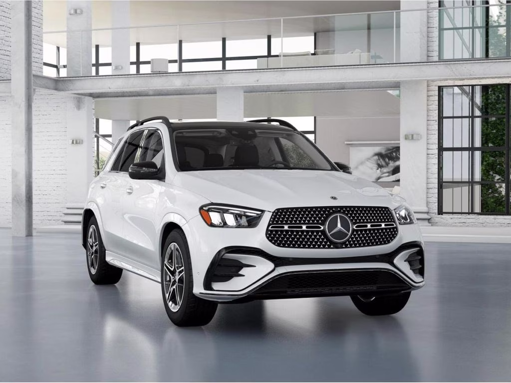 2026 White Mercedes-Benz GLE GLE 450e AWD SUV