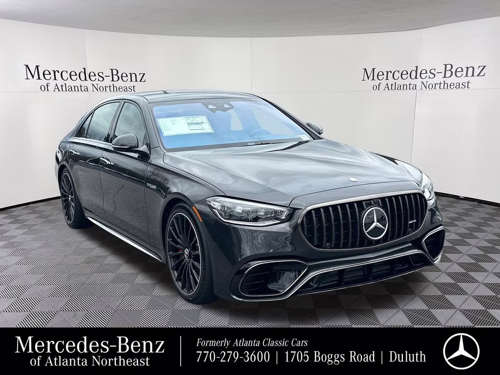 2026 Graphite Grey Metallic Mercedes-Benz S-Class S 63 E AMG AWD Sedan
