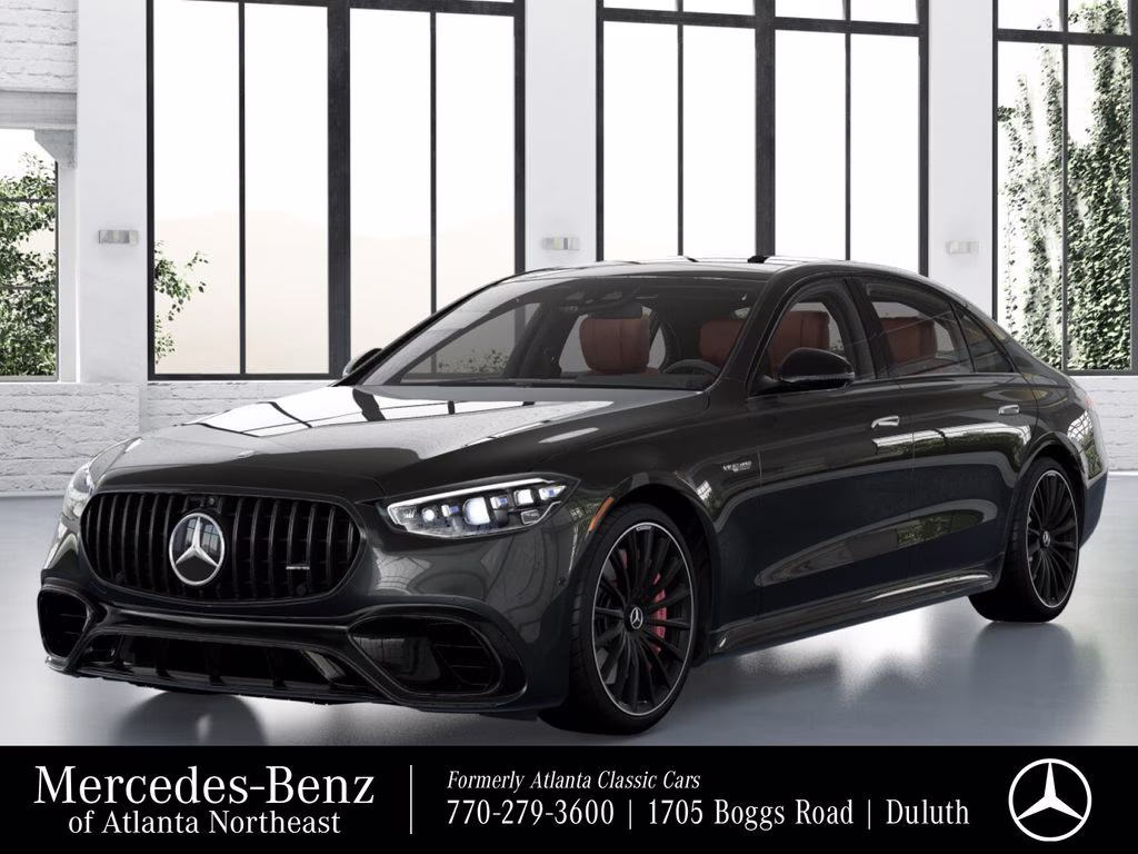 2026 Graphite Grey Metallic Mercedes-Benz S-Class S 63 E AMG AWD Sedan