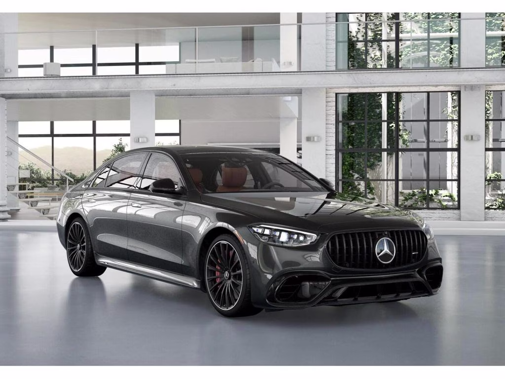 2026 Graphite Grey Metallic Mercedes-Benz S-Class S 63 E AMG AWD Sedan