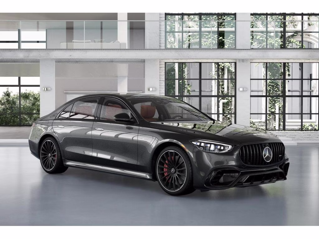 2026 Graphite Grey Metallic Mercedes-Benz S-Class S 63 E AMG AWD Sedan