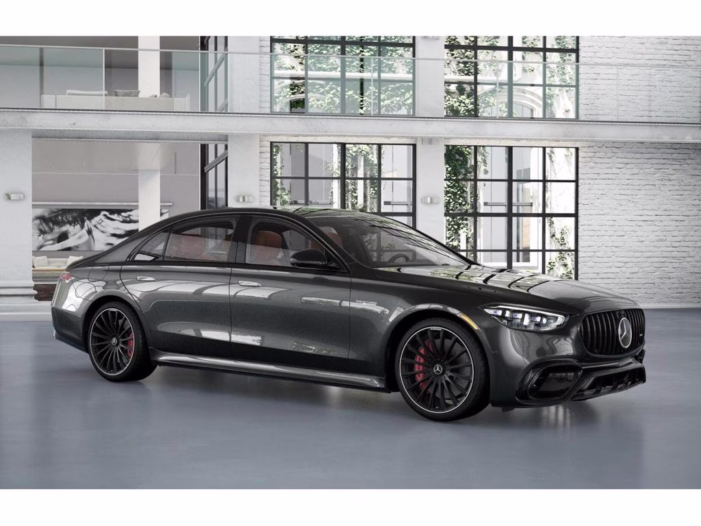 2026 Graphite Grey Metallic Mercedes-Benz S-Class S 63 E AMG AWD Sedan