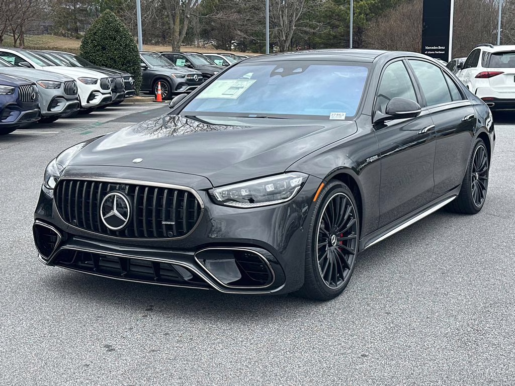 2026 Graphite Grey Metallic Mercedes-Benz S-Class S 63 E AMG AWD Sedan