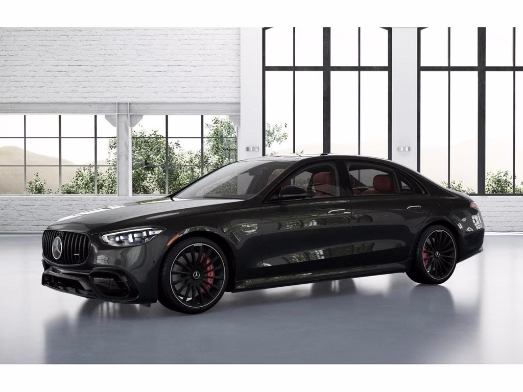 2026 Graphite Grey Metallic Mercedes-Benz S-Class S 63 E AMG AWD Sedan