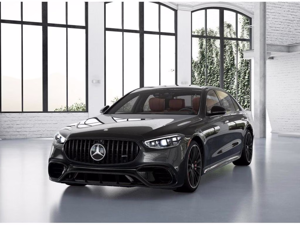2026 Graphite Grey Metallic Mercedes-Benz S-Class S 63 E AMG AWD Sedan
