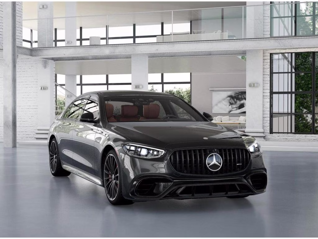 2026 Graphite Grey Metallic Mercedes-Benz S-Class S 63 E AMG AWD Sedan