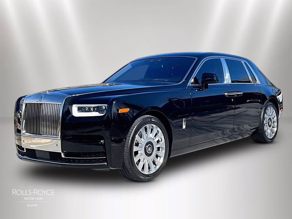 2020 Black Rolls-Royce Phantom RWD Sedan
