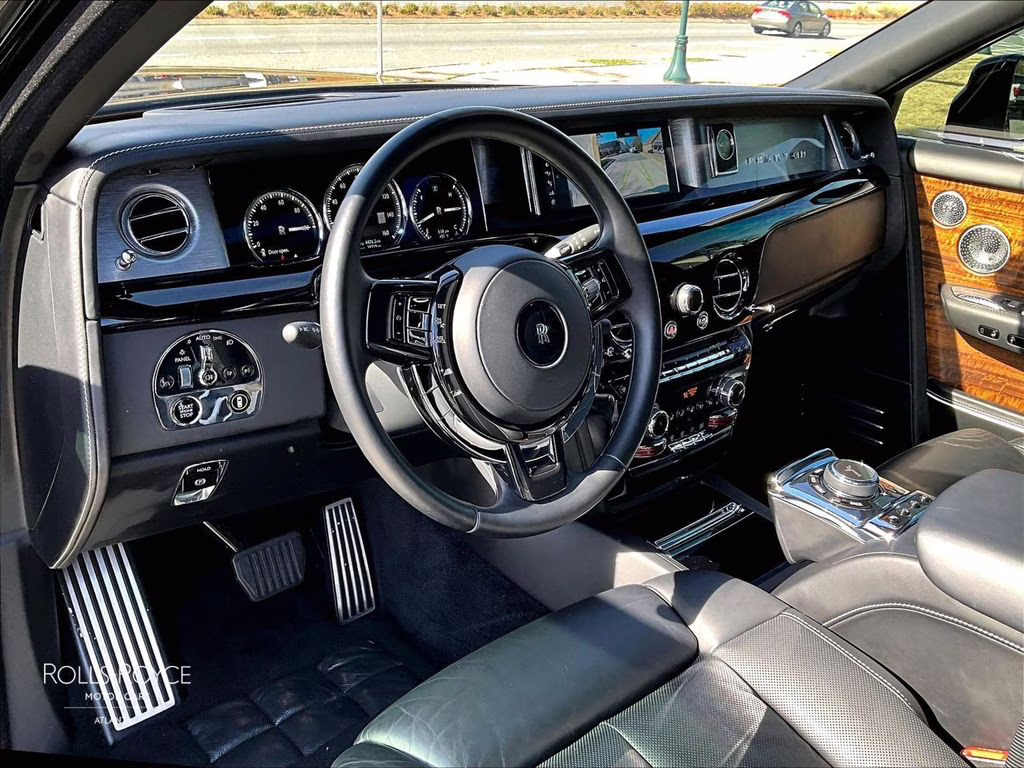2020 Black Rolls-Royce Phantom RWD Sedan
