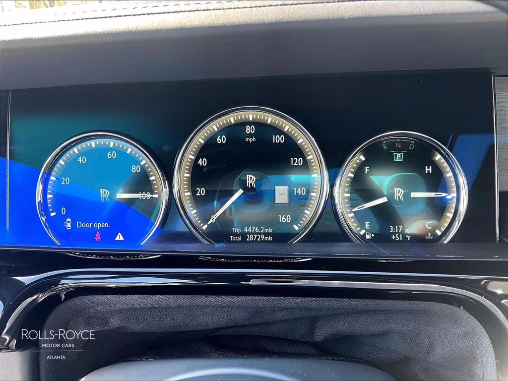 2020 Black Rolls-Royce Phantom RWD Sedan
