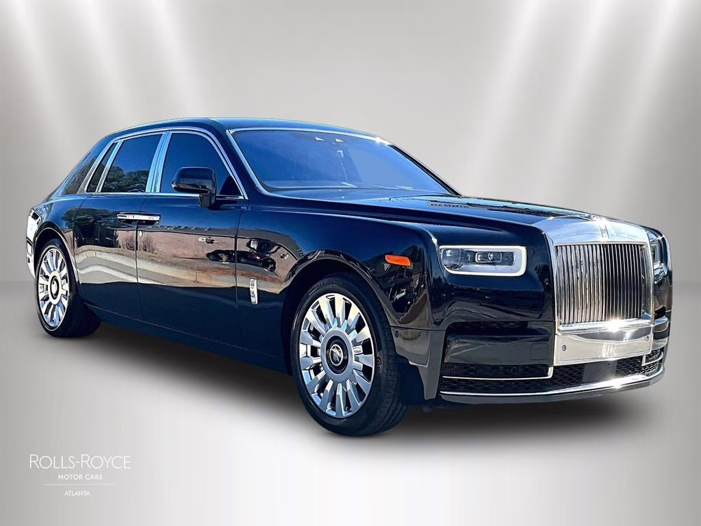 2020 Black Rolls-Royce Phantom RWD Sedan