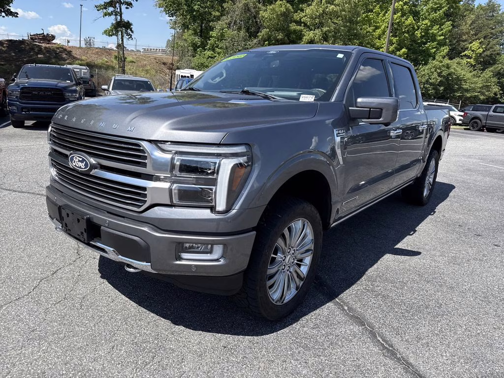 2024 Carbonized Gray Metallic Ford F-150 Platinum 4X4 Truck