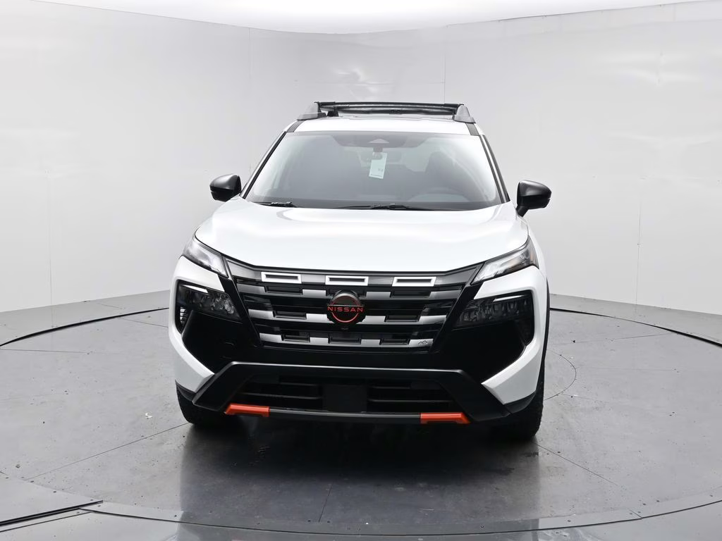 2026 Everest White Pearl Tricoat Nissan Rogue Rock Creek AWD SUV