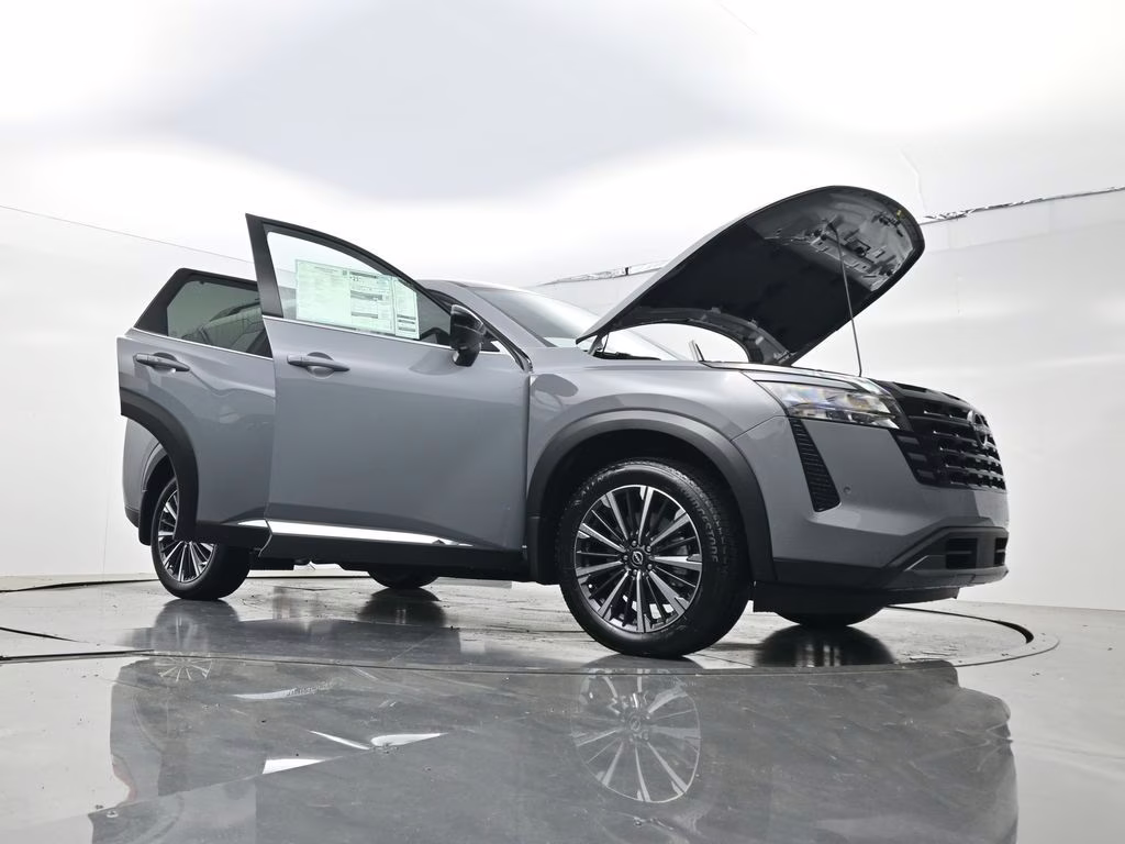 2026 Boulder Gray Pearl Nissan Pathfinder Platinum FWD SUV