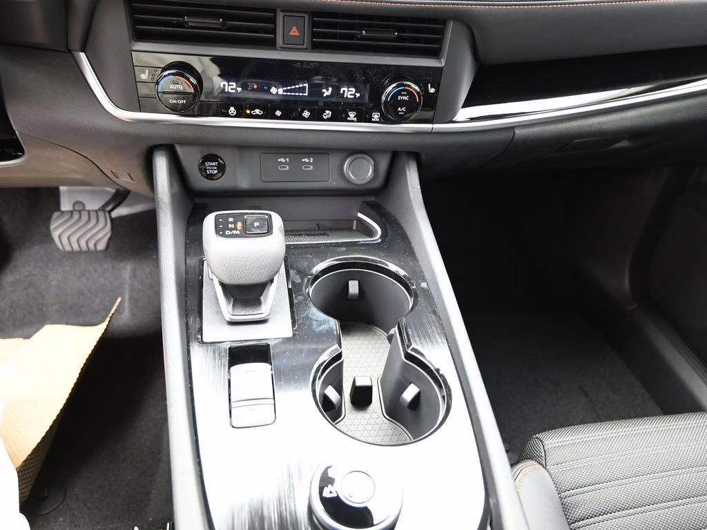 2026 Everest White Pearl Tricoat Nissan Rogue Rock Creek AWD SUV