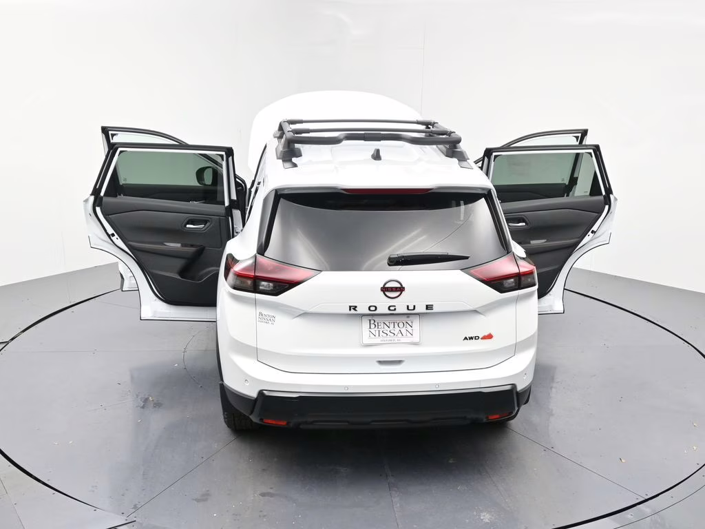 2026 Everest White Pearl Tricoat Nissan Rogue Rock Creek AWD SUV