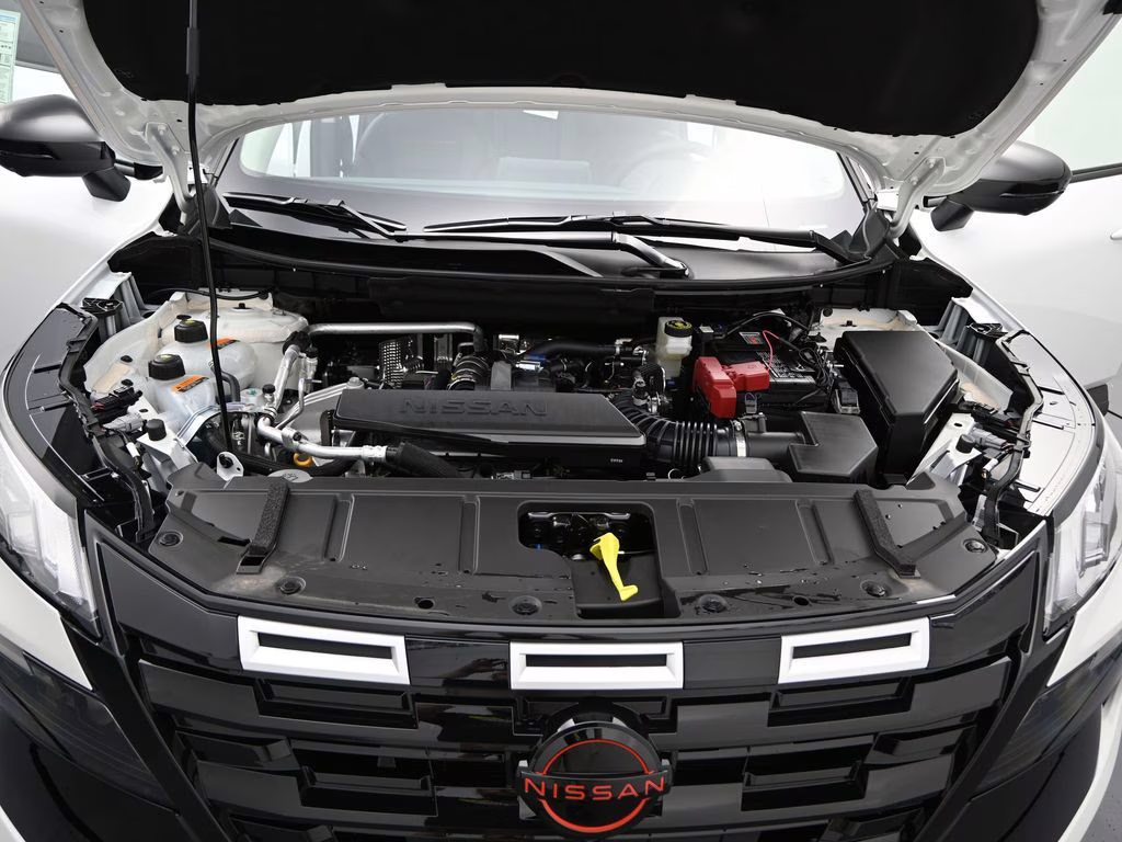 2026 Everest White Pearl Tricoat Nissan Rogue Rock Creek AWD SUV