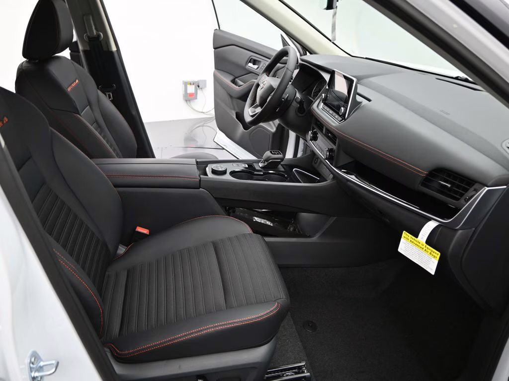 2026 Everest White Pearl Tricoat Nissan Rogue Rock Creek AWD SUV