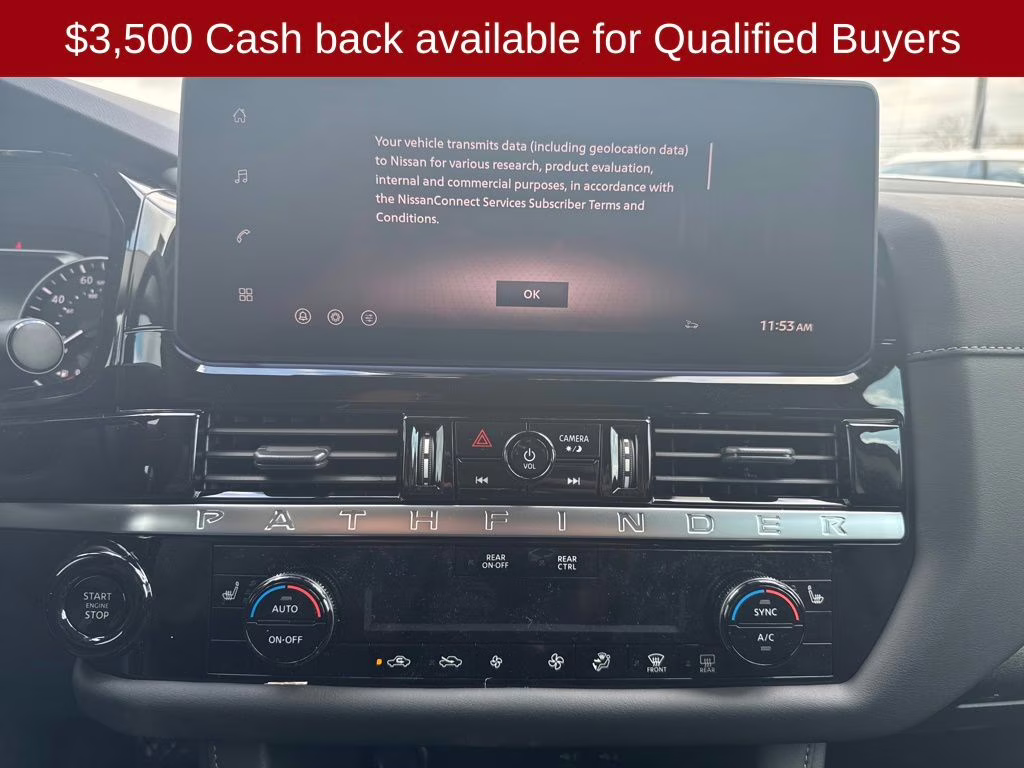 2026 Scarlet Ember Tintcoat Nissan Pathfinder SV 4X4 SUV