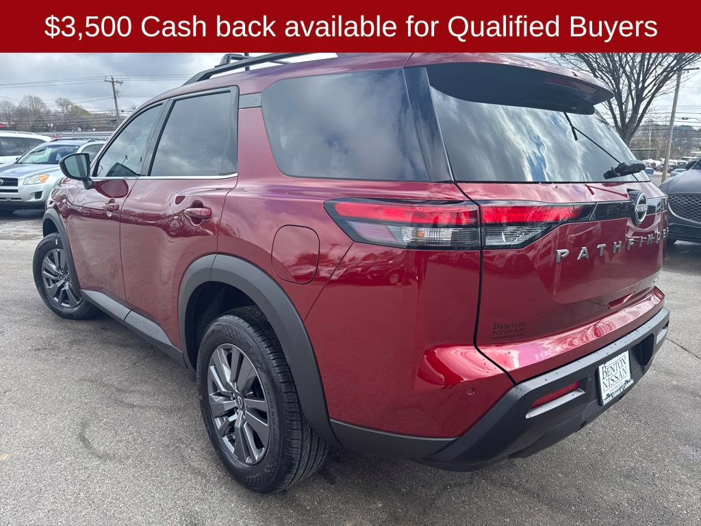 2026 Scarlet Ember Tintcoat Nissan Pathfinder SV 4X4 SUV