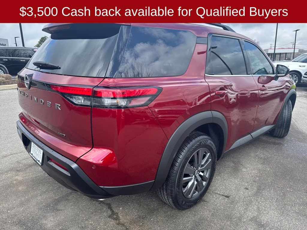 2026 Scarlet Ember Tintcoat Nissan Pathfinder SV 4X4 SUV