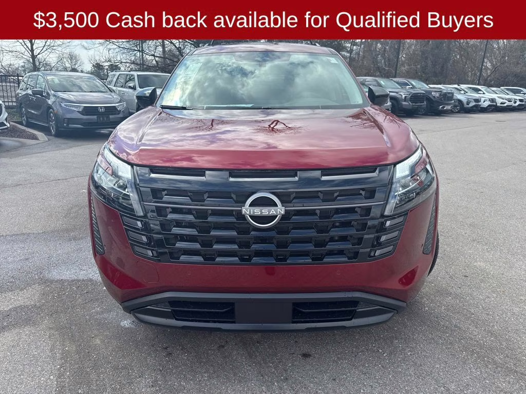 2026 Scarlet Ember Tintcoat Nissan Pathfinder SV 4X4 SUV