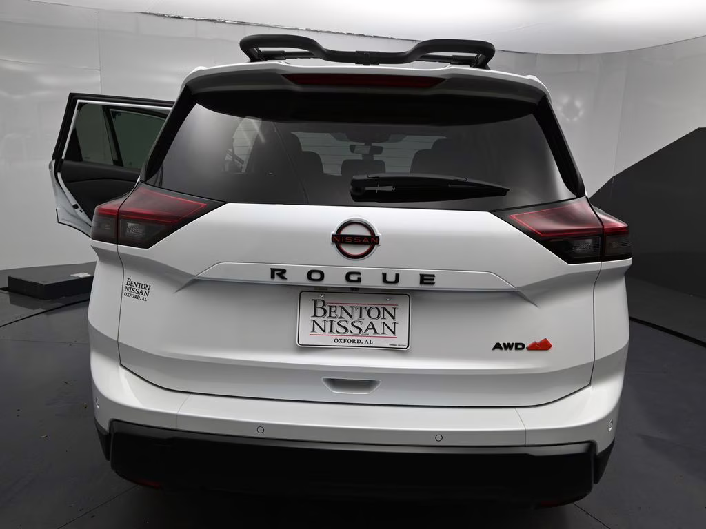2026 Everest White Pearl Tricoat Nissan Rogue Rock Creek AWD SUV