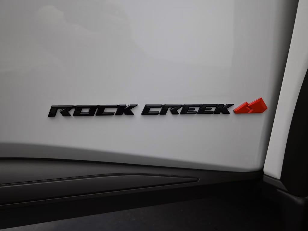 2026 Everest White Pearl Tricoat Nissan Rogue Rock Creek AWD SUV