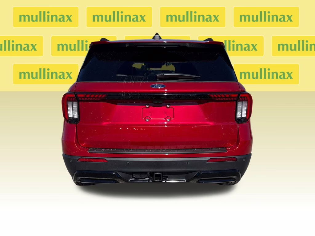 2026 Rapid Red Metallic Tinted Clearcoat Ford Explorer ST-Line RWD SUV