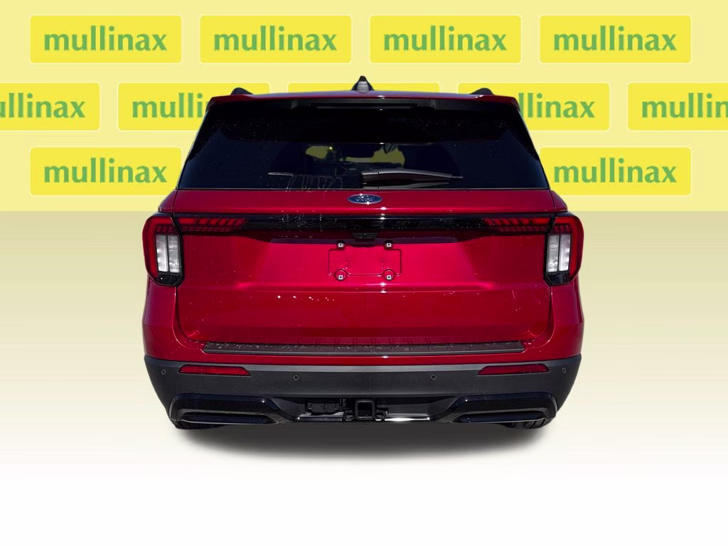 2026 Rapid Red Metallic Tinted Clearcoat Ford Explorer ST-Line RWD SUV
