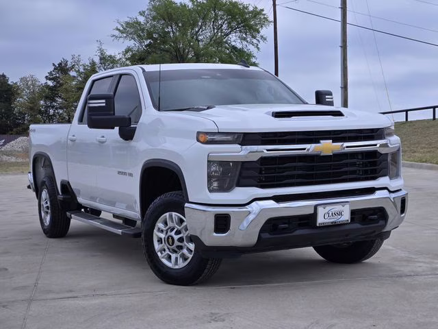 2024 Summit White Chevrolet Silverado 2500HD LT 4X4 Truck