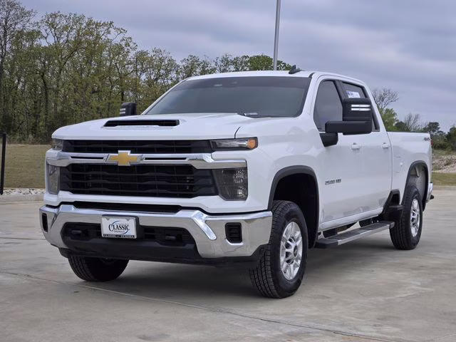 2024 Summit White Chevrolet Silverado 2500HD LT 4X4 Truck