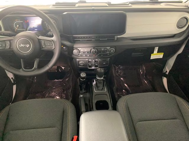 2026 Bright White Clearcoat Jeep Wrangler 4-Door Sport S 4X4 SUV