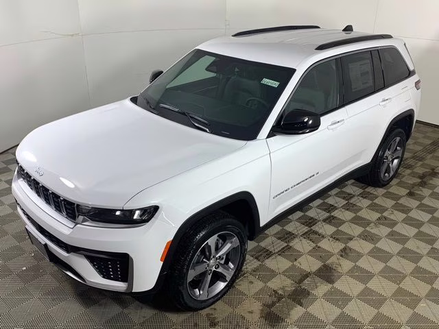 2026 Bright White Clearcoat Jeep Grand Cherokee Limited 4X4 SUV