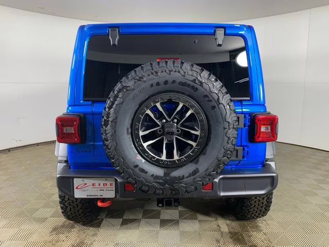 2026 Hydro Blue Pearl Coat Jeep Wrangler 4-Door Rubicon 4X4 SUV