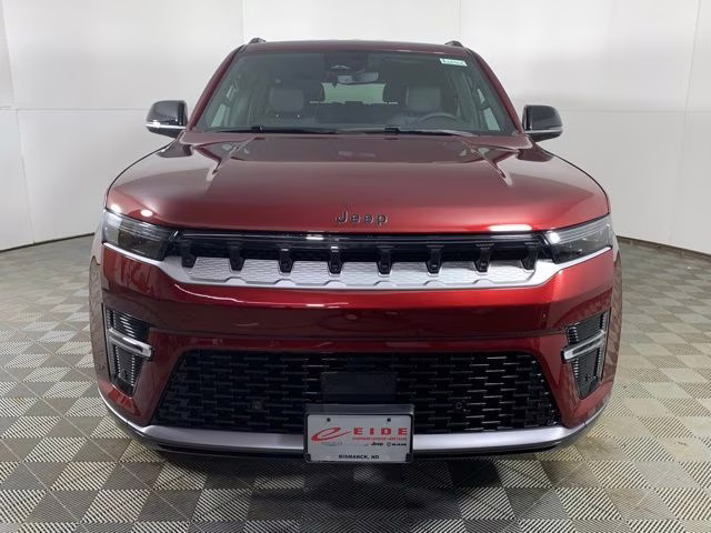 2026 Velvet Red Pearlcoat Jeep Grand Wagoneer 4x4 4X4 SUV