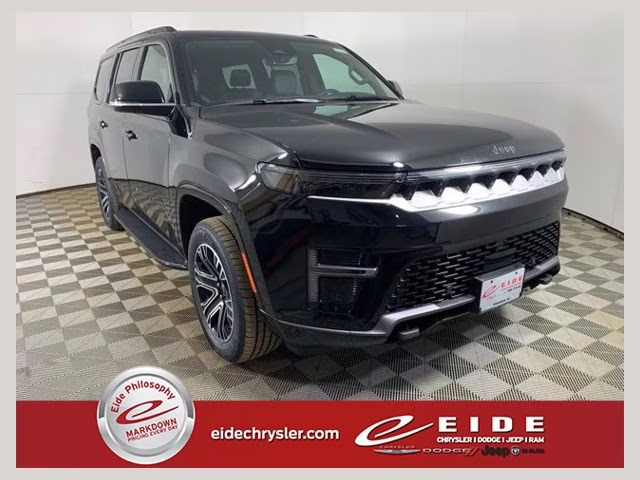 2026 High Gloss Black Jeep Grand Wagoneer 4x4 4X4 SUV