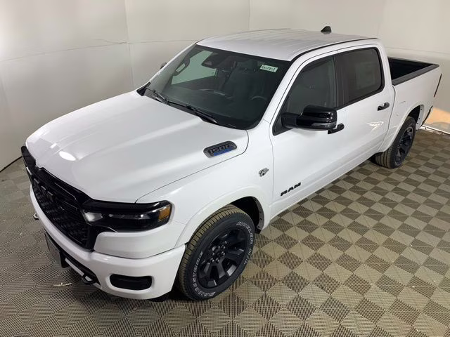 2026 Bright White Clearcoat Ram 1500 Big Horn Night Edition 4X4 Truck