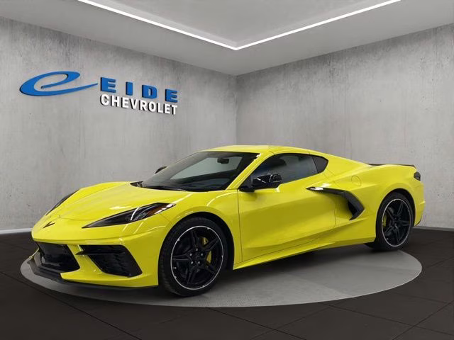 2023 Accelerate Yellow Metallic Chevrolet Corvette Stingray RWD Coupe