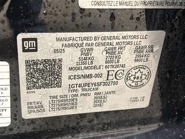 2025 Onyx Black GMC Sierra 2500HD AT4 4X4 Truck