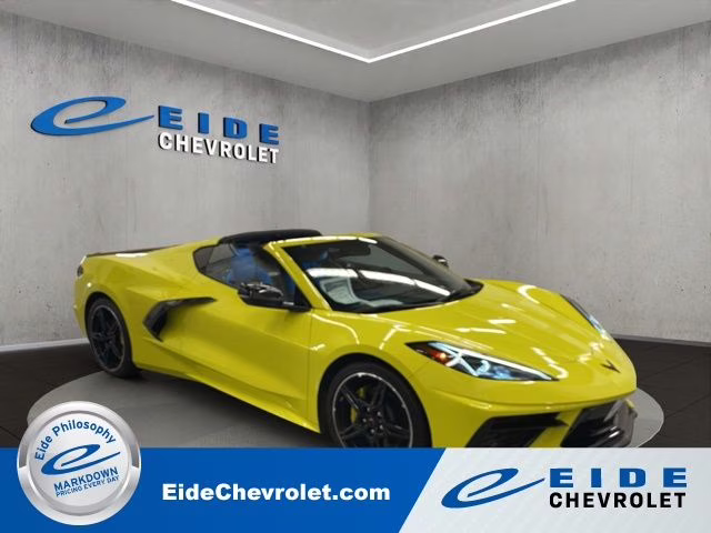 2023 Accelerate Yellow Metallic Chevrolet Corvette Stingray RWD Coupe