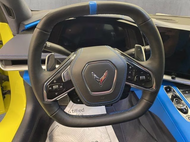 2023 Accelerate Yellow Metallic Chevrolet Corvette Stingray RWD Coupe