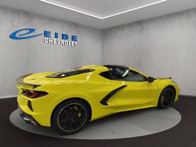2023 Accelerate Yellow Metallic Chevrolet Corvette Stingray RWD Coupe