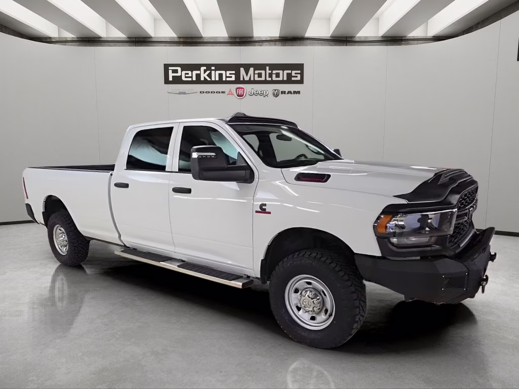 2024 Bright White Clearcoat Ram 2500 Tradesman 4X4 Truck