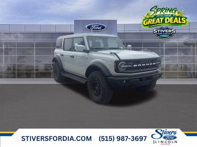 2026 Avalanche Gray Ford Bronco Outer Banks 4X4 SUV