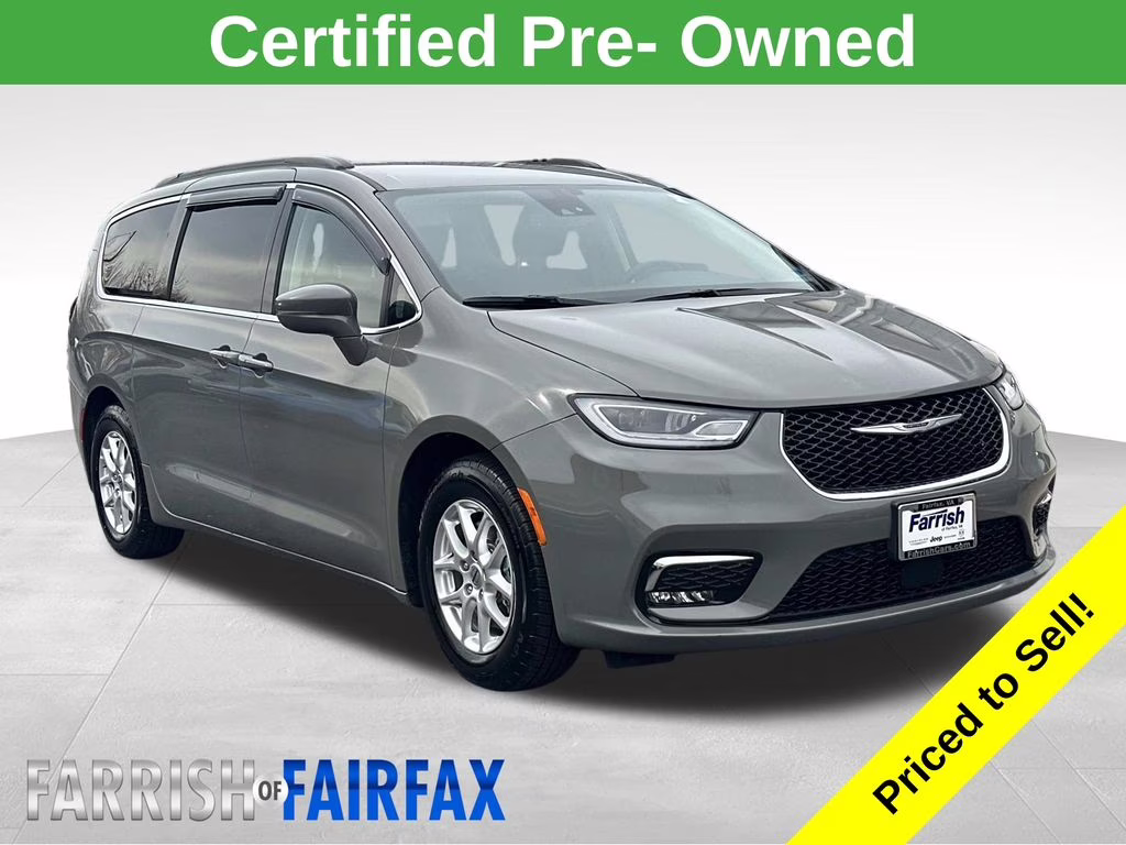 2022 Ceramic Gray Clearcoat Chrysler Pacifica Touring L FWD Van