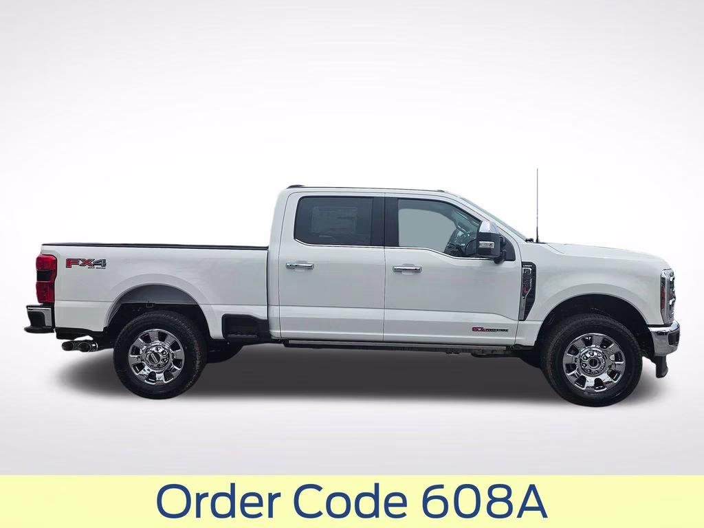 2026 Star White Metallic Tri-Coat Ford Super Duty F-250 SRW Lariat 4X4 Truck