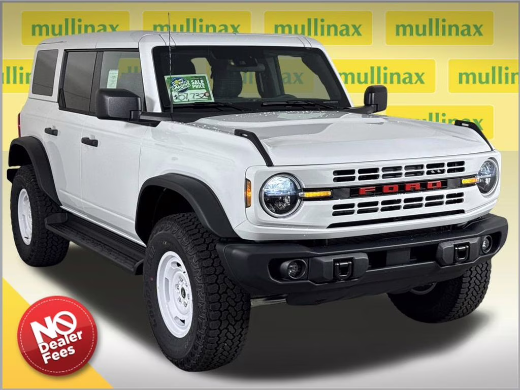2026 Oxford White Ford Bronco Heritage Edition 4X4 SUV
