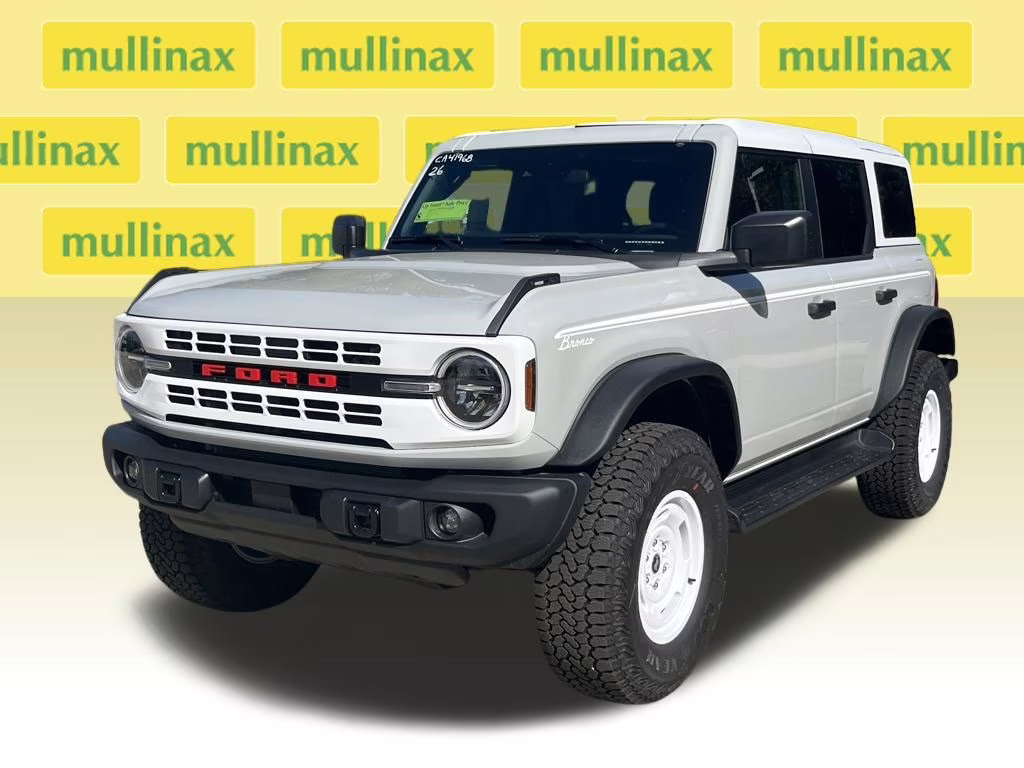 2026 Avalanche Gray Ford Bronco Heritage Edition 4X4 SUV